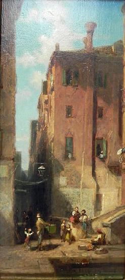 Carl Spitzweg Venetian Street